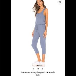 bobi | Supreme Jersey Cropped Jumpsuit | XS | the PERFECT travel outfit!